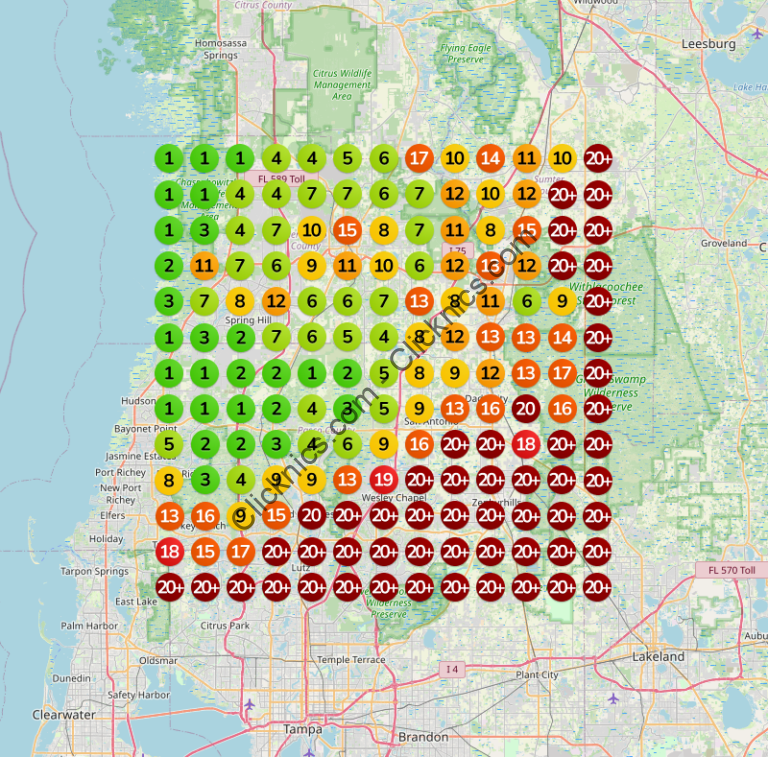 EZ Kratom local grid result in June 2024